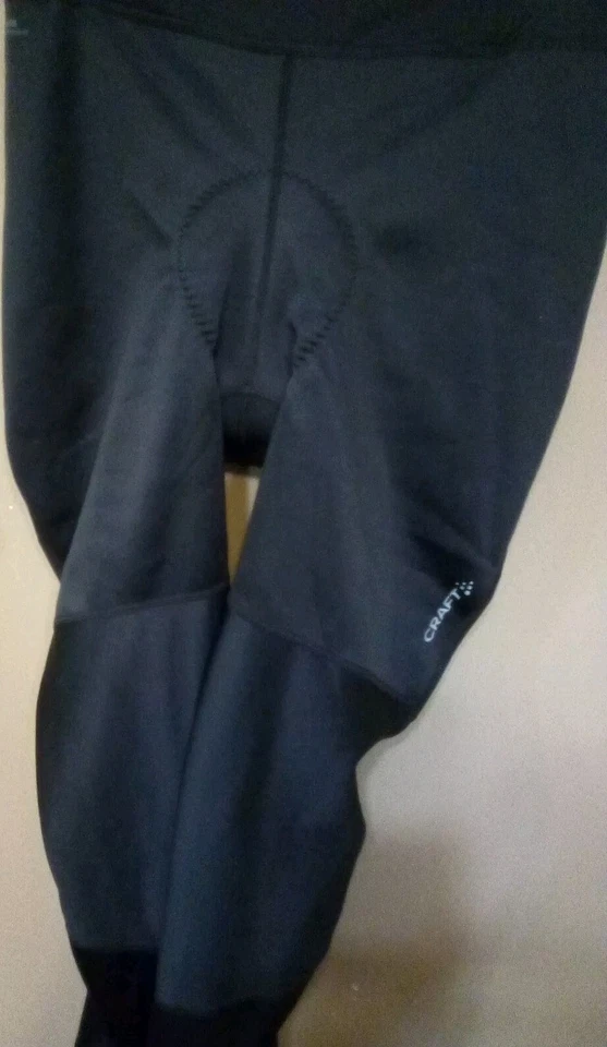 ♡ Pantalones artesanales para mujer L negros para paseo en bicicleta (mallas Sub 2 Core) Foto 2 de 4