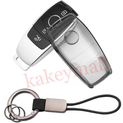 Key Chain Fob Case Shell Cover Holder For Benz A B C E S G GLB GLC GLE Accessory