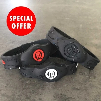 POWER ENERGY Silicone Magnetic Bracelet - Therapy Wristband: Sports/Golf/Wellbeing/Arthritis