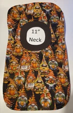 Bib 11" Neck Pull Over Head T-Shirt Special Needs Drool Cotton gnomes pumpkins