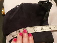 Soft Lens Pouch/ Case  Nikon Brand  OEM  Black Suede   
