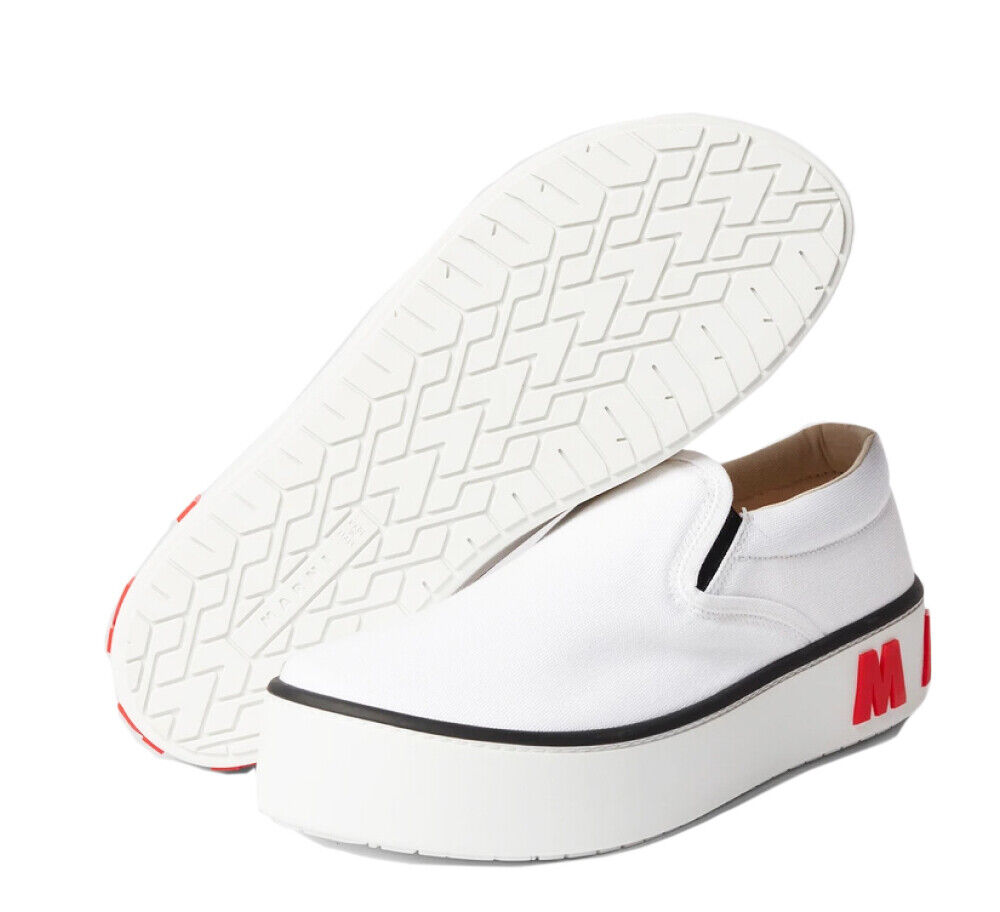 MARNI LOGO SLIP-ON SNEAKERS MEN SHOES MADE IN ITALY MARNI LOGO SLIP-ON SNEAKERS MEN SHOES MADE IN ITALY