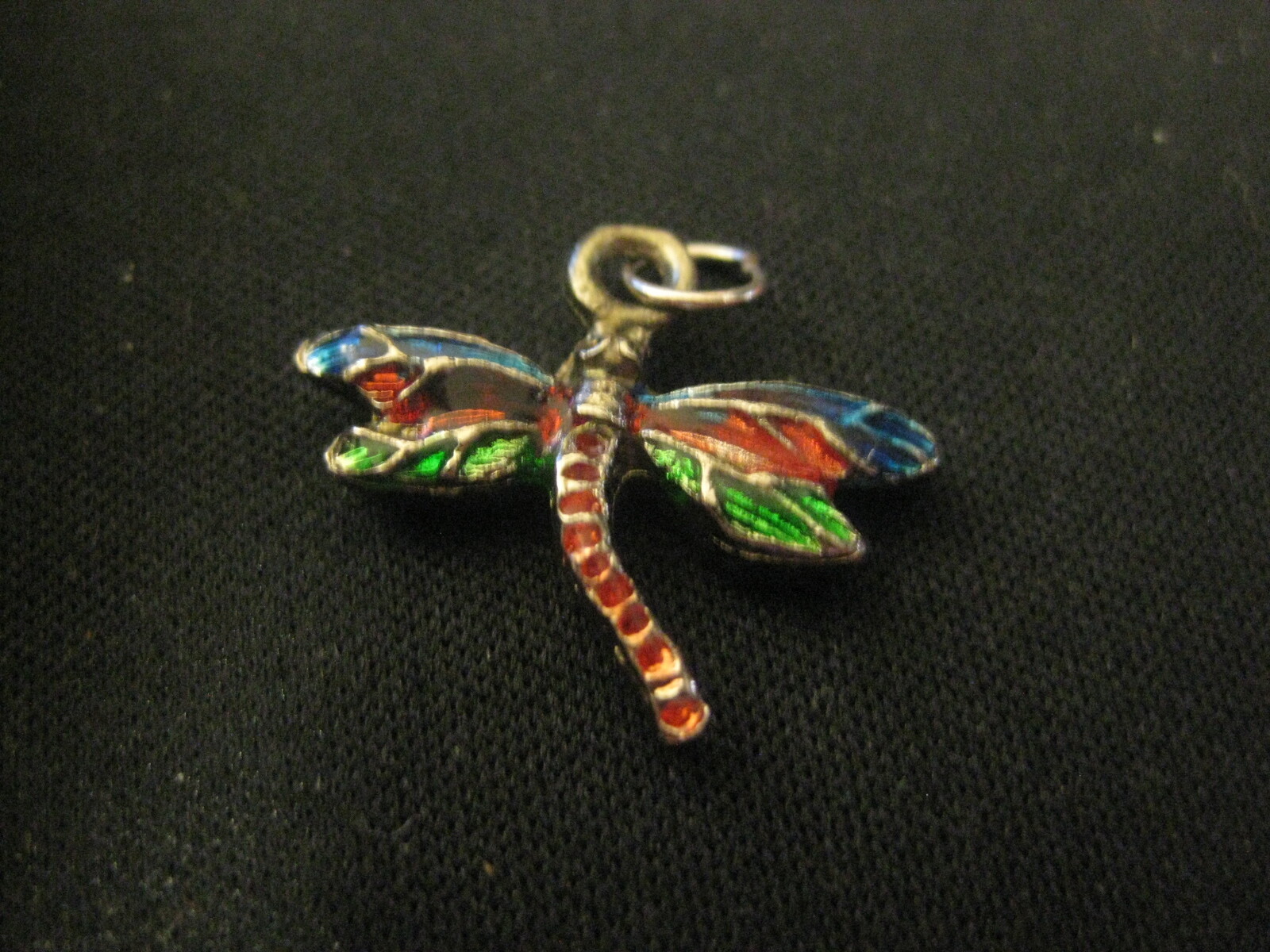 Sterling Silver Dragonfly Charm - image 1