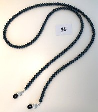 Dark Green Freshwater Pearl Eyeglass Sunglass Leash Holder