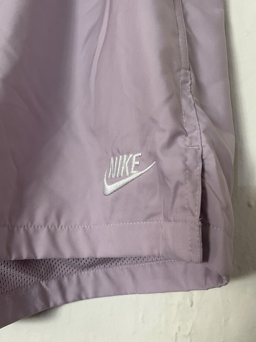 nike woven shorts iced lilac