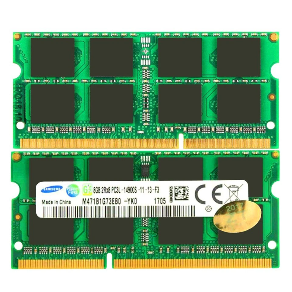 Samsung 32GB 16GB 8GB DDR3L 1866 1867MHz PC3L-14900S 204Pin SODIMM Laptop Memory - Image 3 of 4