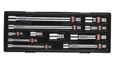 11PCS LOCKABLE EXTENSION BAR SET 1/4" , 3/8", 1/2" , JTC TOOLS # K1113