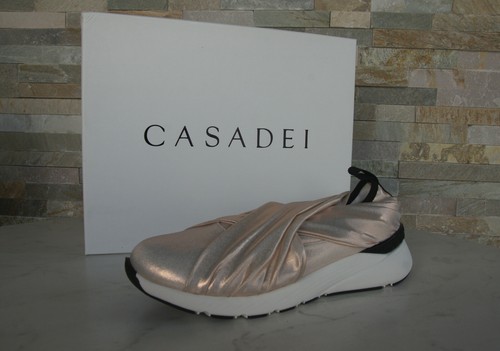 Sneakers Shoes Satin Rose Gold 