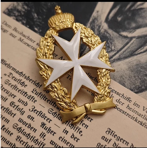 der Zar Johannes von Russland Malta Eisernes Kreuz Medaille Adelskrone Medaille - Bild 2 von 4