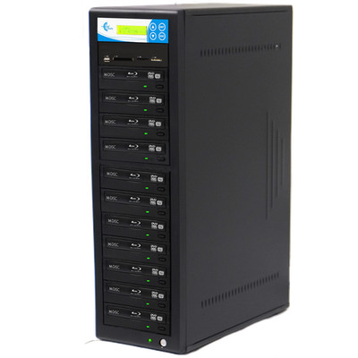 EZ DUPE Media Mirror 1:10 Duplicator - SD CF USB to Blu-Ray Disc Copy 2 YR WRNTY
