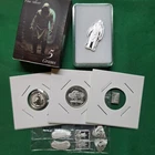 Pan Silver Mixed Lot .999 Valcambi 5 & 1 Gram Art Bars Britannia Buffalo 1/10