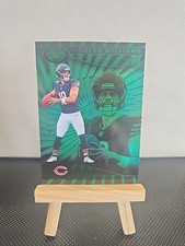 2024 Panini Illusions - Caleb Williams #13 Trophy Collection Emerald (RC)