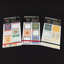The Happy Planner Big Sticker Sheets Teacher Set Lot of 3 Books New 2025