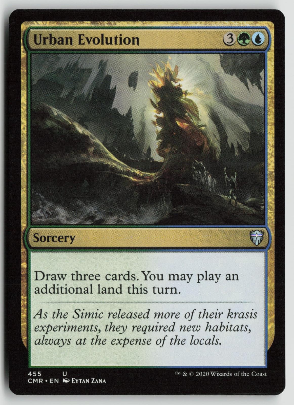 Urban Evolution Lightly Played 455 Commander Legends Magic: The Gathering