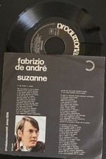 45 Giri- Fabrizio de Andrè-Suzanne.Giovanna D'Arco-1972
