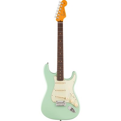 Fender American Ultra Luxe Vintage 60s Stratocaster RW Surf Green - E-Gitarre