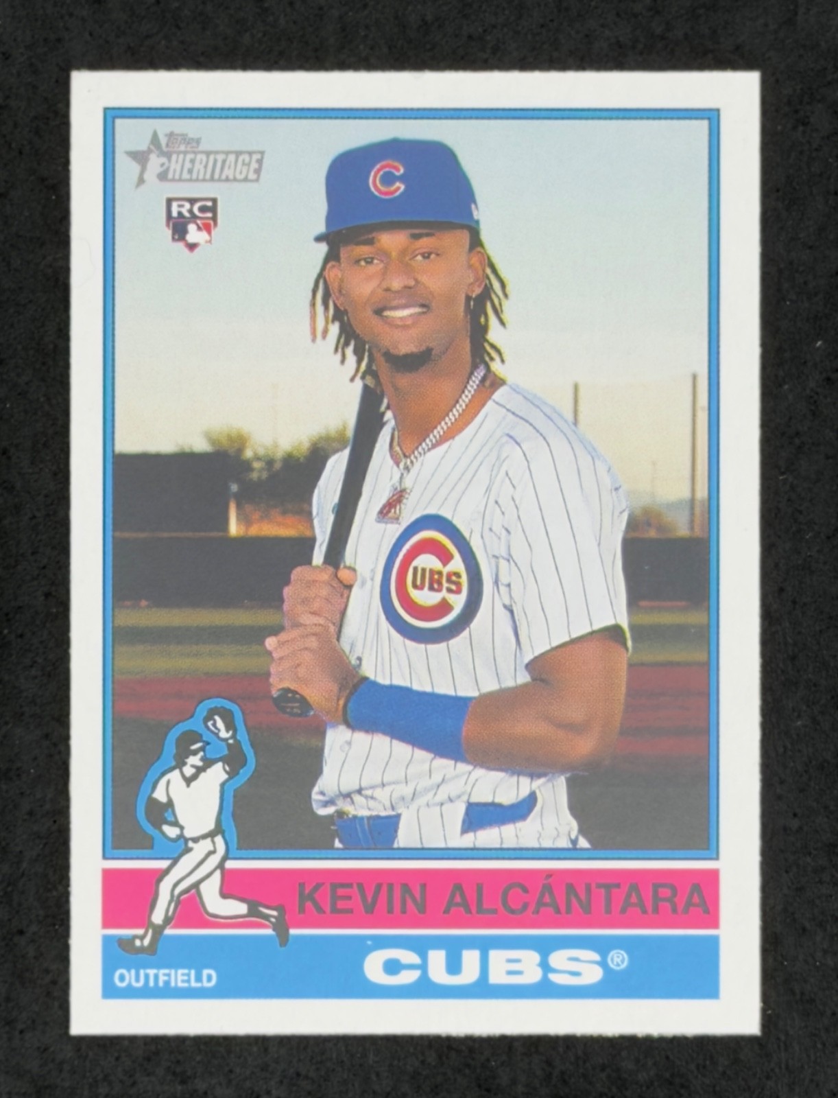 Kevin Alcantara RC 2025 Topps Heritage #353 Cubs Rookie Card