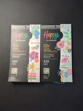 Lot Of 2 Happy Planner Sticker Books, Bold and Botanical, Tiny Florals