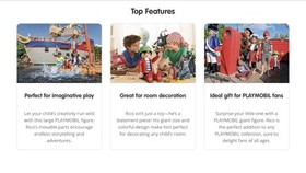 Playmobil # 70631 XXL Rico The Pirate - 24&rdquo; Tall - New & Sealed In Box