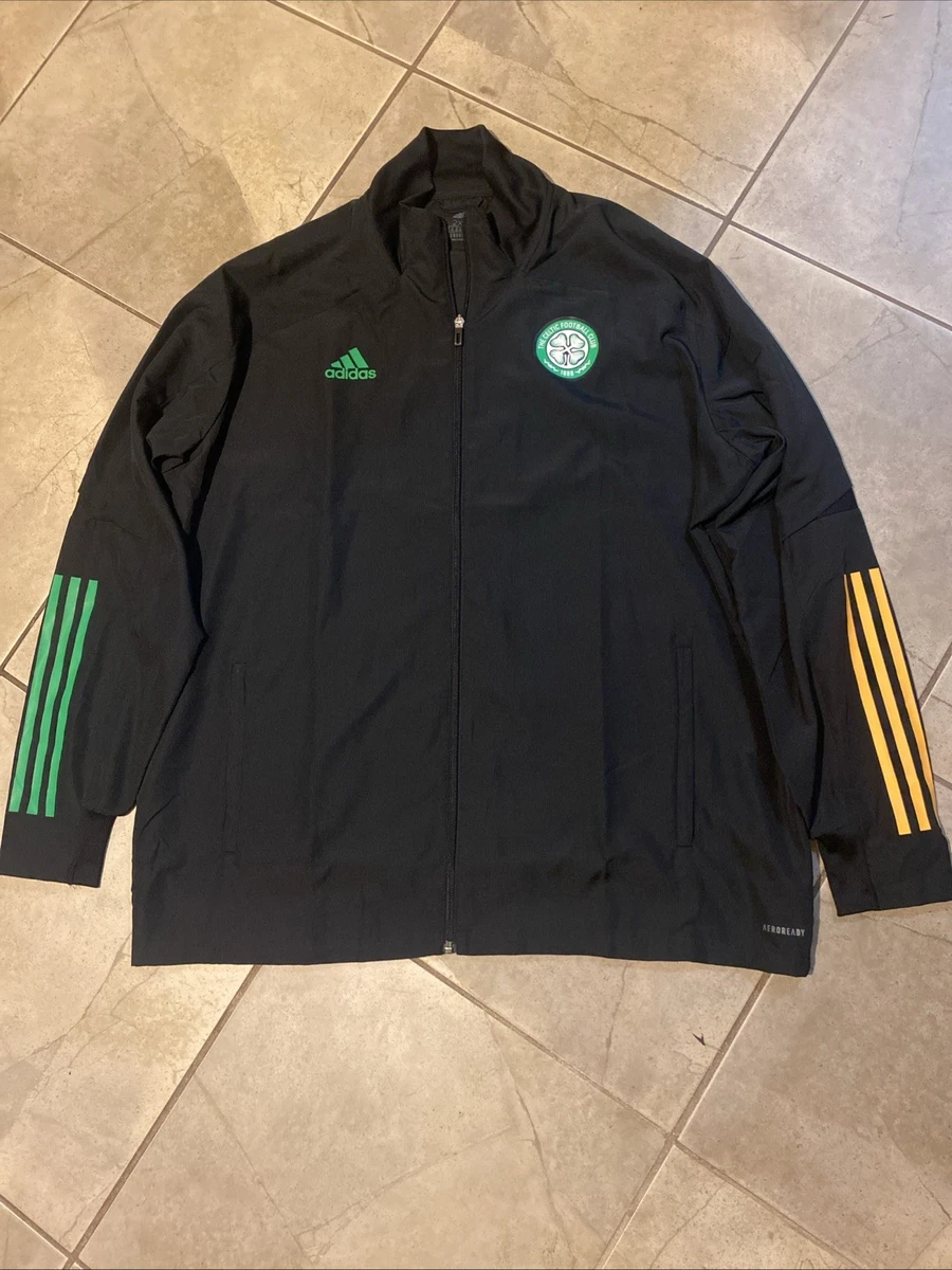 Celtic FC Officiel - Sweat-Shirt à Capuche - imprimé Graphique - en Polaire - Homme - Noir - S