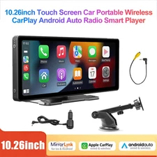Hikity Wireless Carplay 9 inch Touchscreen Car Stereo/Backup Camera A3432