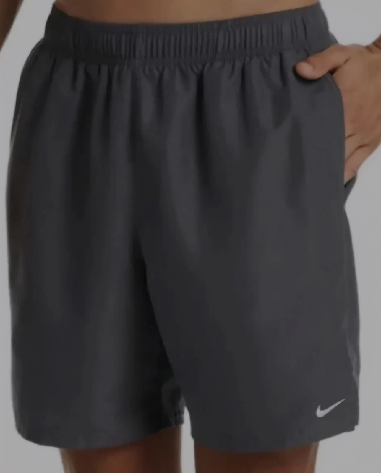 Nike Solid Lap Volley Woven Shorts Lined Swim Trunks 9" NESSA558 Mens Medium
