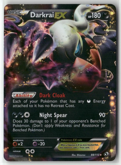 Darkrai EX #88 (Legendary Treasures (2013))