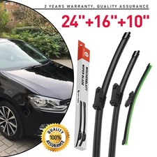 Für Bosch A555S Scheibenwischer vorne + hinten passend für VW Polo Polo Van UP