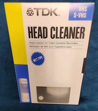 TDK VHS / S-VHS WET VCR Head Cleaner TCW-11