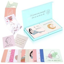 Affirmation Cards - Daily Motivational and Inspirational Cards for Women, Pos...