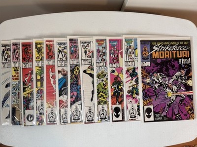 Strikeforce Morituri #1-12,Marvel Comics 1986