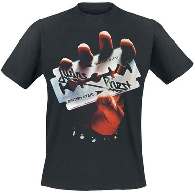 Judas Priest T-Shirt Herren British Steel Anniversary 2020 schwarz
