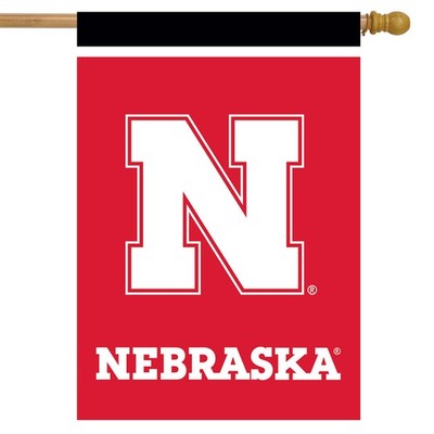 Sparo Nebraska Cornhuskers NCAA Licensed House Flag