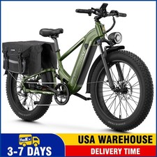 26'' 1800W Fat Tire Electric Bike 48V 17.5Ah Off-Road Mountain Ebike EMTB