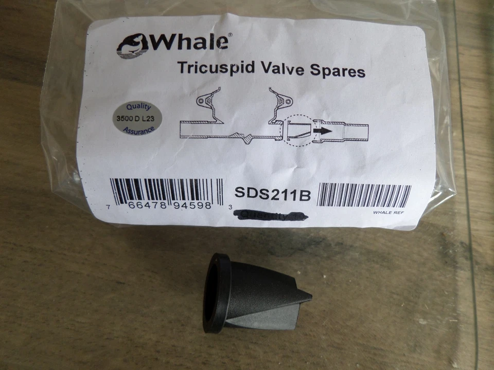 Tricuspid Whale Gulper Pump Valve Replacement SDS211B