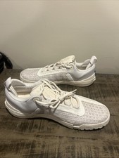 Size 10.5- under armour tribase reign Cream