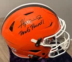 NFL Authentic Speedflex Helmet  Signed by Harold Fannin Jr. with the Browns
