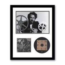 Josh Groban "Cinematic" AUTOGRAPH Signed Photo Framed 11x14 CD Display ACOA