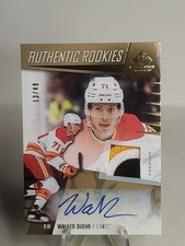 Walker Duehr 2023-24 Sp Game Used Hockey Authentic Rookies Gold RPA /49 Flames 