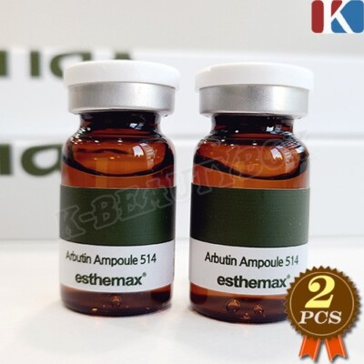 ESTHEMAX Arbutin Ampoule 8ml 2EA Vial Ampoule Power Anti-Aging Serum KOREA MADE