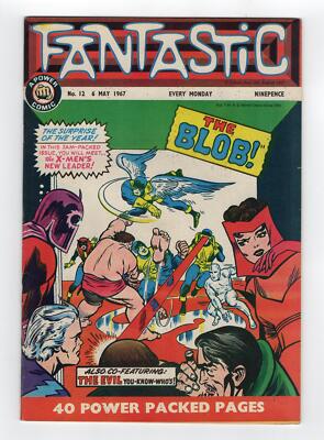 1964 MARVEL X-MEN #7 1ST APPEARANCES OF CEREBRO, MANDARIN 2ND BLOB KEY RARE UK