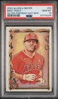2023 Allen & Ginter #53 Mike Trout Silver Portrait Hot Box PSA 10 POP 4!