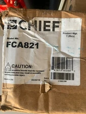 Chief FCA 821  Fusion Component/ Video Conference Camera Shelves