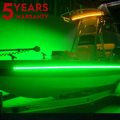 Striscia LED luce barca UV/RGB 5M 16,4 piedi pesca notturna IP67 impermeabile attrattivo - Foto 45 di 66