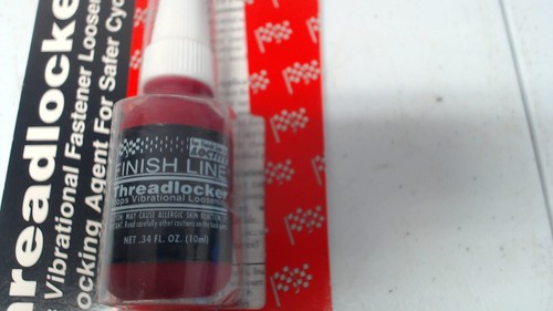 1995 Loctite Thread Locker Linea Finitura Rosso 10 ml/,34 once Bicicletta - Foto 2 di 4