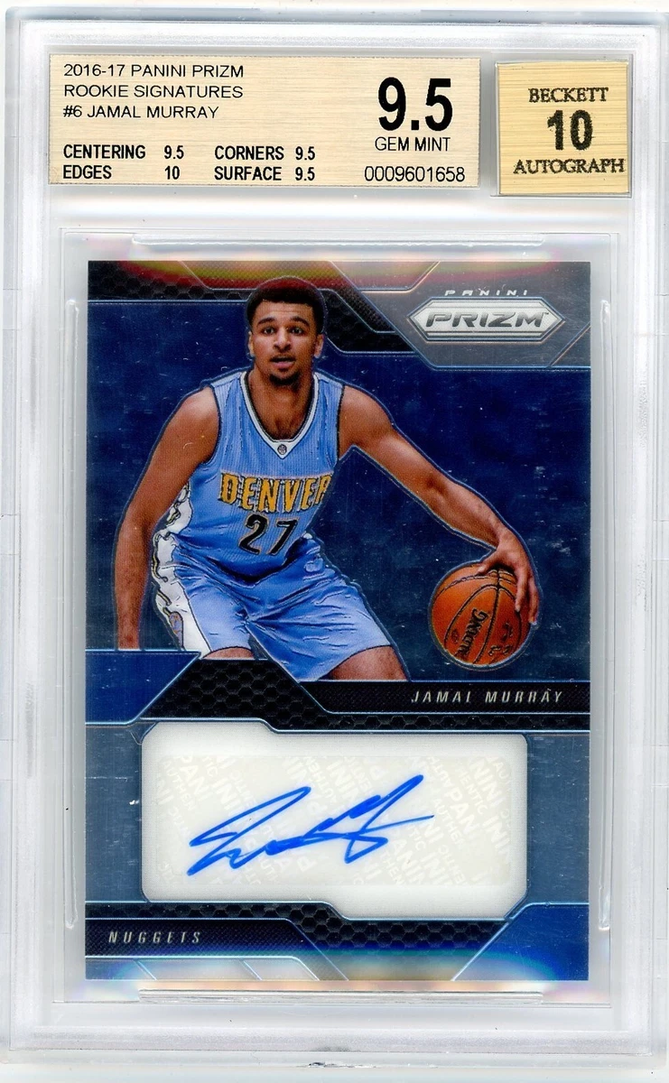 Jamal Murray Basketball Autographed Sports Trading Cards