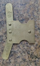 🗽VINTAGE JERICO FELLER GAGE .002 & .004