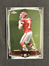 2014 Topps Chrome Football Rookie Card Aaron Murray Kansas City Chiefs #129