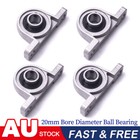 <!--F#f_0-->4PCS 20mm Inside Dia Zinc Alloy Bore Diameter Ball Bearing Pillow Block Mounted<!--F/-->