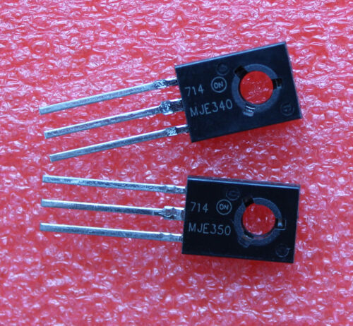 50 paires de transistors MJE340G/MJE350G MJE340/MJE350 - Photo 1/1